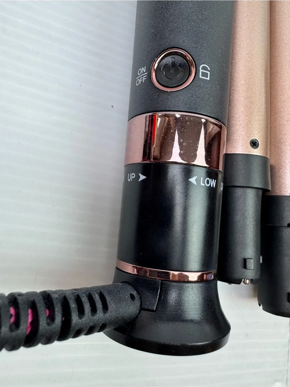 Parwin Pro Beauty 8-in-1 Curling Iron Set Rose Gold 8 Interchangeable Barrels In